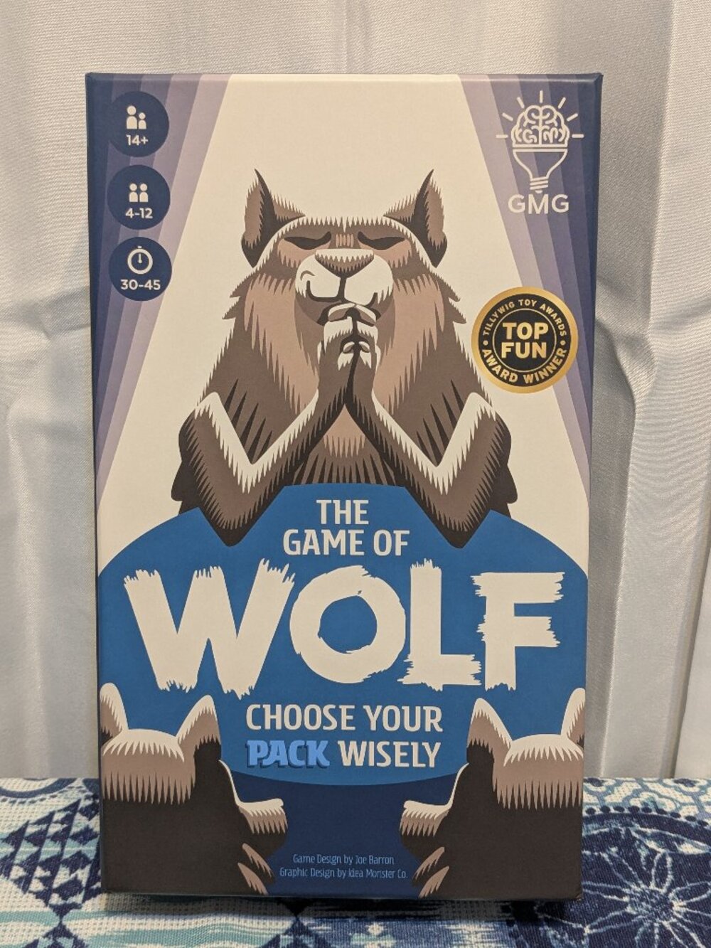 Gray Matters Games The Game of Wolf a Trivia Game NEW 2019 Top Fun winner